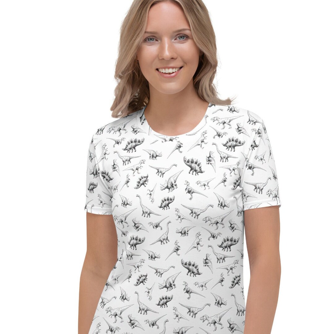 Dinosaur on sale shirt womens
