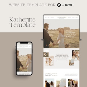 Showit Website Template for Photographers