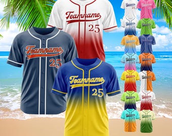 Custom Embroidered Baseball Jersey: Personalized Team Uniform