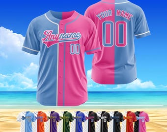 Custom Stitched Baseball Jersey: Personalized Name & Number, Team Logo