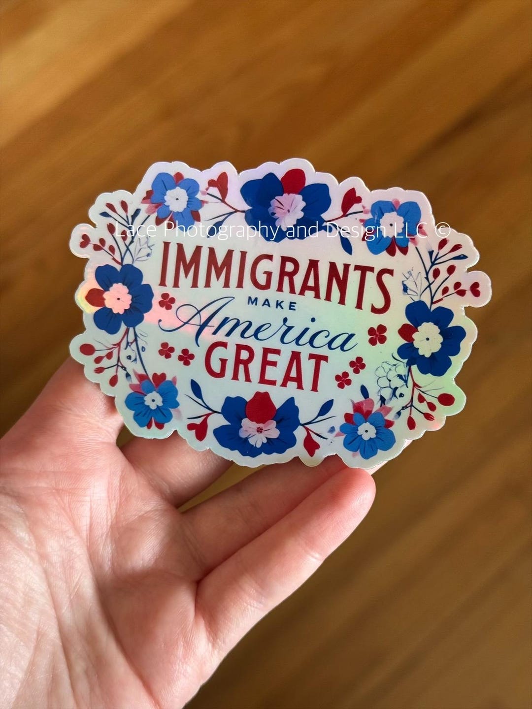 Immigrants Make America Great Sticker | Anti Trump, Anti Fascism ...