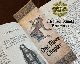 Medieval Bookmarks  |  2"x6" Bookmark, Medieval Marginalia, Medieval Memes, Bookish Gift, Librarian Gift, Art History