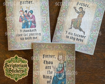 Medieval Father's Day Cards | 4"x5" Card, Weird Medieval Guys, Medieval Meme Card, Medieval Card, Medieval Art, Medieval Marginalia