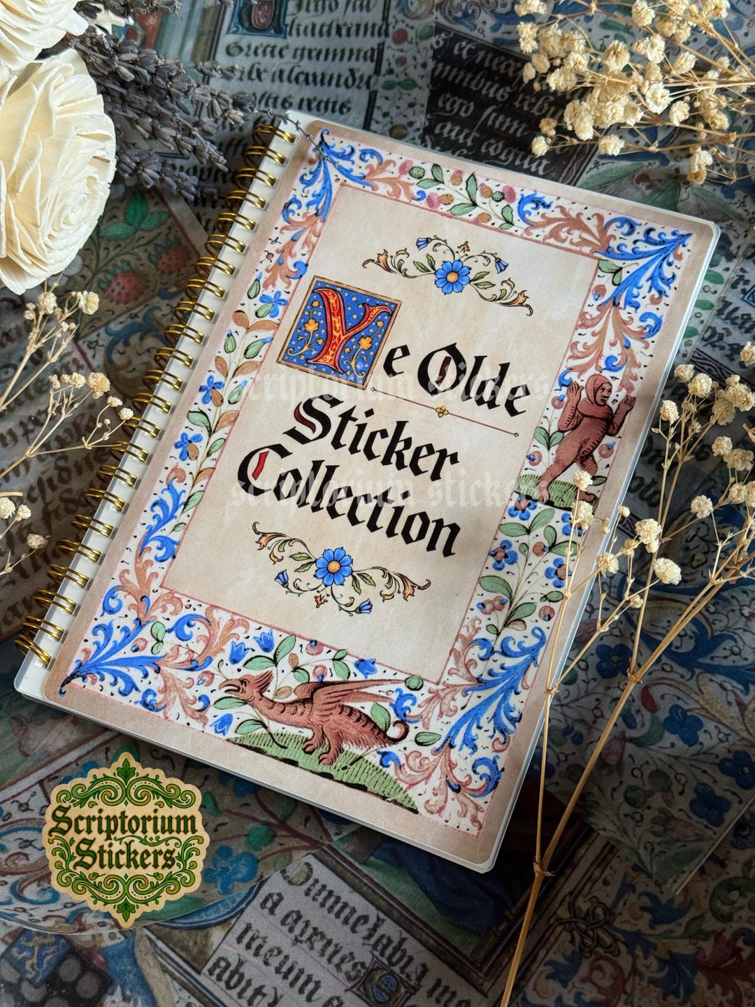 Medieval Sticker Collection Book