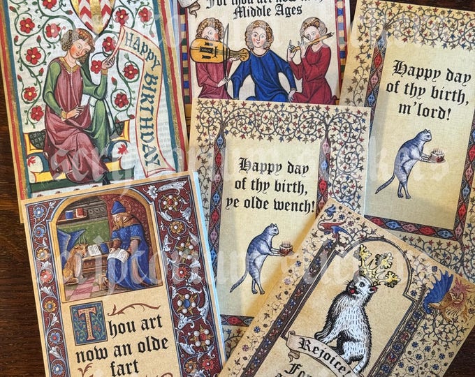 Medieval Stickers/Gifts