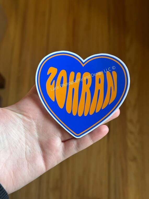 Zohran Mamdani Bumper Sticker | Anti Trump Sticker, Anti Fascism, Protest Sticker, Zohran Mamdani Sticker, Love for Zohran
