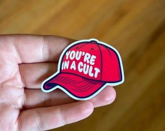 Cute Hand Drawn Resistance Stickers | Anti Trump, Anti Elon, Oppression, Protest Sticker, Punch Nazis, MAGA is a Cult, Anti Capitalism