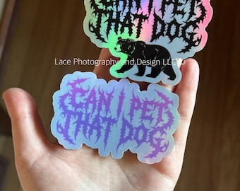 Metal Font Stickers