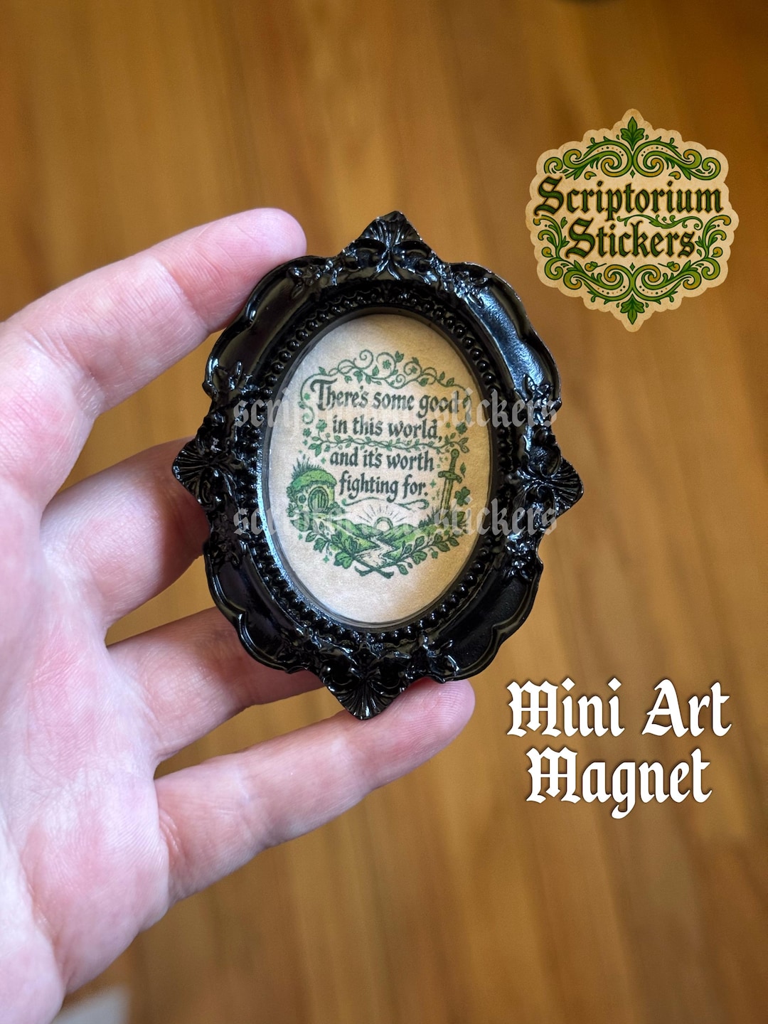 There's Some Good in This World, and It's Worth Fighting for Magnet | LOTR, Nerd Magnet, Unique Magnet, Whimsical Decor, Frame Magnet - Etsy