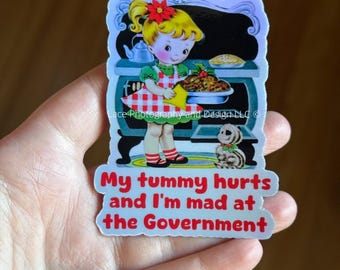 Vintage Kitsch Stickers