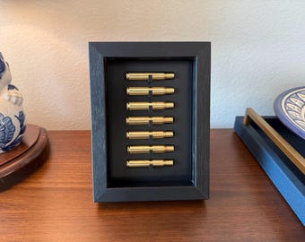 Shell Casing Display Frame — For Hunters, Shooters & Range Memories