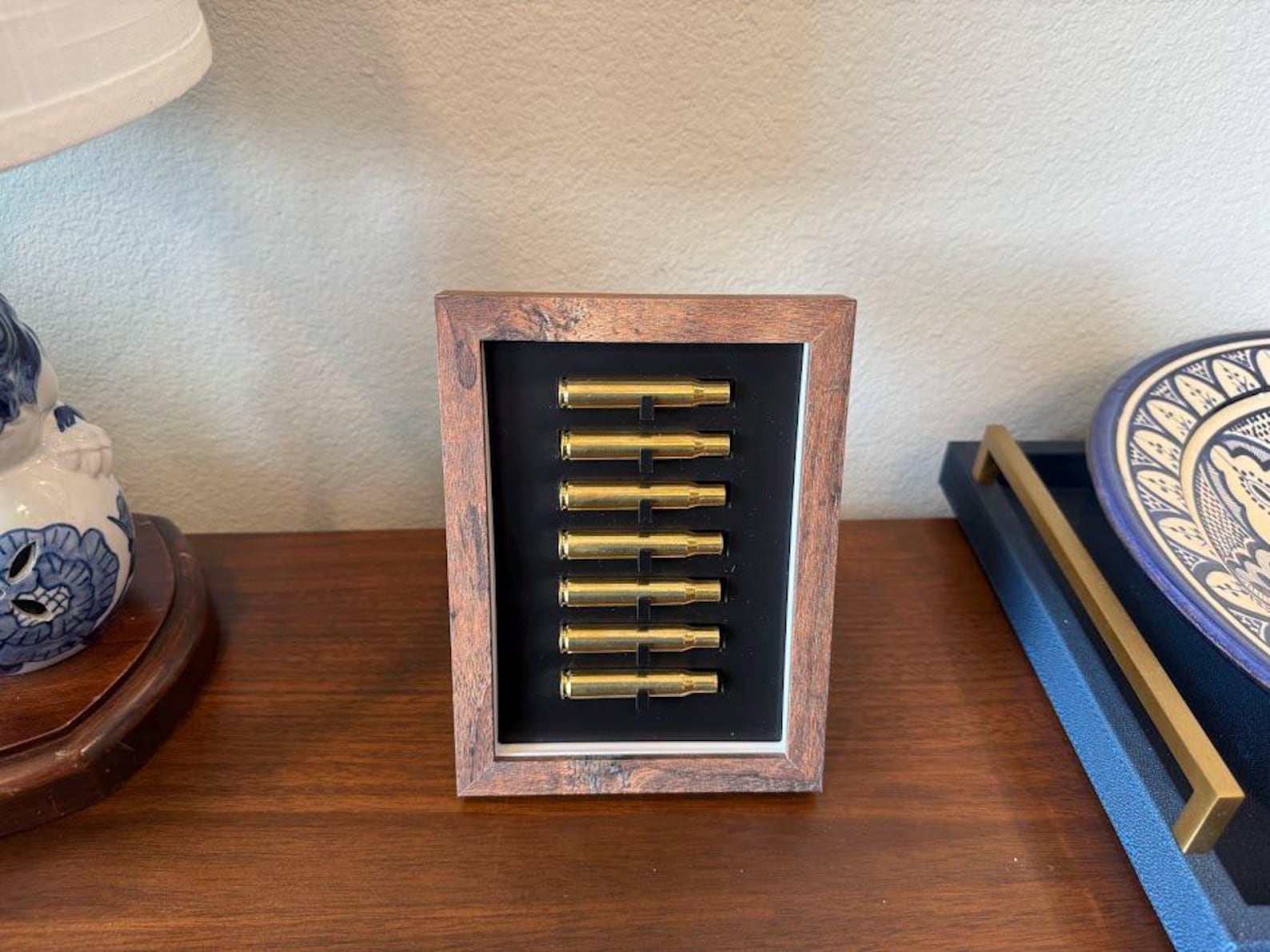 3d-printed Shell Casing Display in Frame: Military Funeral Shadow Box ...