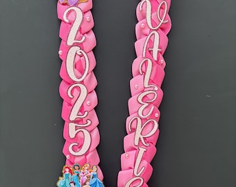 Graduation Lei Promotion Gift Lei Senior Night Gift Lei Braided Ribbon Lei Graduation Ribbon Lei Graduate Lei 2026 Senior, graduation