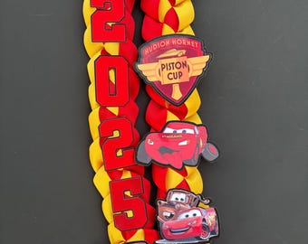 Car Graduation Lei Promotion Gift Lei Senior Night Gift Lei Braided Ribbon Lei Graduation Ribbon Lei Graduate Lei 2026 Senior, graduation