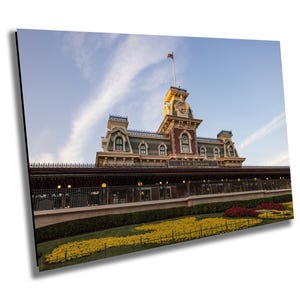 Walt Disney World - Ingresso Magic Kingdom - Stampa / Tela / Acrilico / Metallo
