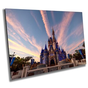 Castello di Cenerentola - Walt Disney World - Magic Kingdom - Stampa / Tela / Acrilico / Metallo