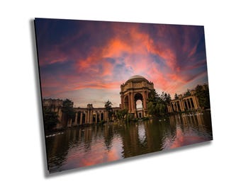 Palace of Fine Arts San Francisco Print: Sunset Reflection