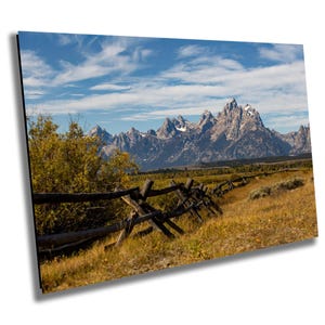 Grand Teton National ParkWanderweg Fotodruck / Leinwand / Acryl / Metall