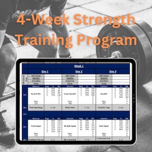 4-Week Strength Training Program