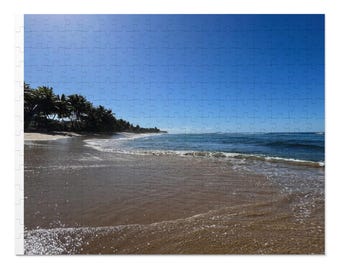 Jigsaw Puzzle with Tin - Rincón, Puerto Rico ocean views