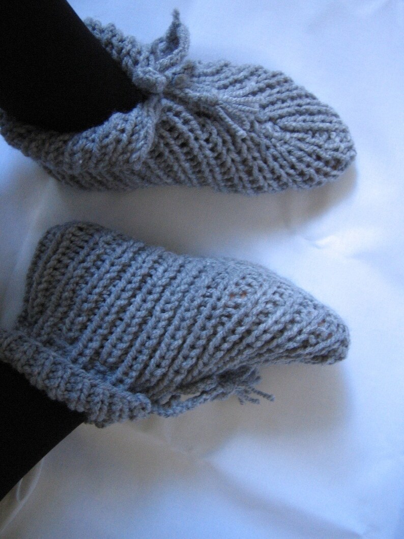 Grey Slippers Socks Fathers Day Gift image 5