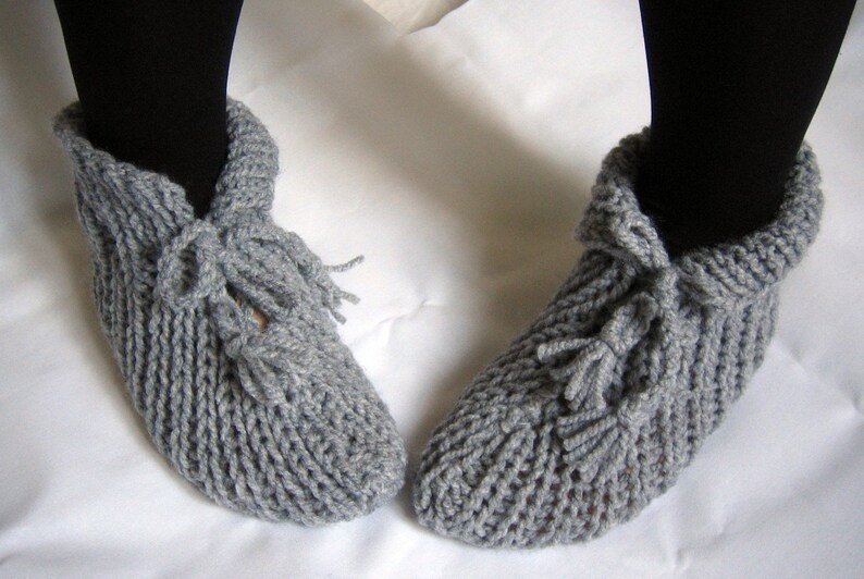 Grey Slippers Socks Fathers Day Gift image 2