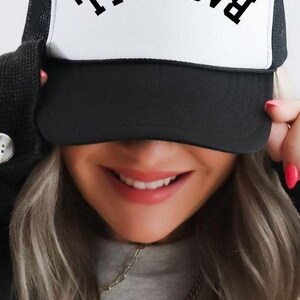 baseball mom gift trucker hat