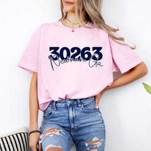 Custom Zip Code T Shirt Hometown City Shirt for Gift Idea for New Homeowner Personalized Area Code State Tee  Custom State Shirt Cute Gift