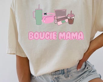 Bougie Mama PNG tylko do cyfrowych plików koszulek i bluz