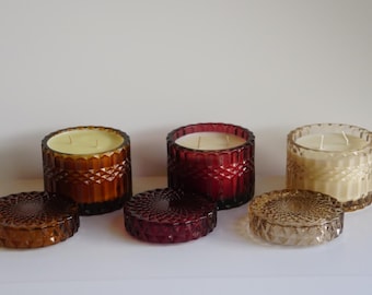 Vintage Kerze aus Kristall- Kollektion