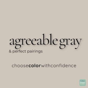 Sherwin Williams Agreeable Gray & Perfect Pairings | A Color Palette Guide + 1:1 Expert Design Support