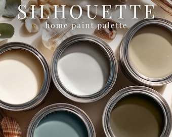 Silhouette: Benjamin Moore | Home Paint Color Palette Guide (Digital Download) + Full Palette Library Access