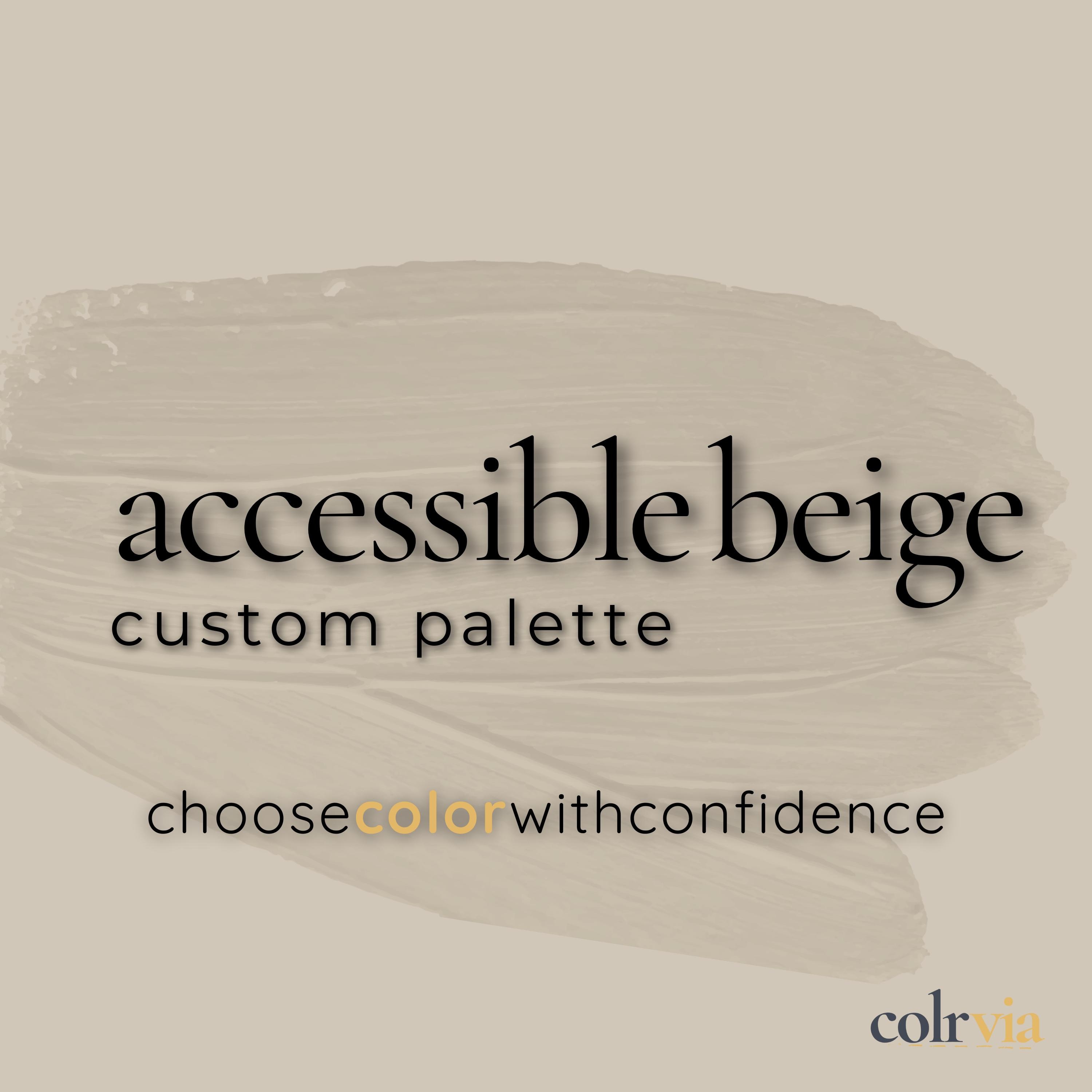 Accessible Beige | Sherwin Williams Color Palette | Designer‑Curated Paint Consultation | Home Color Advice | Neutral Paint Colors