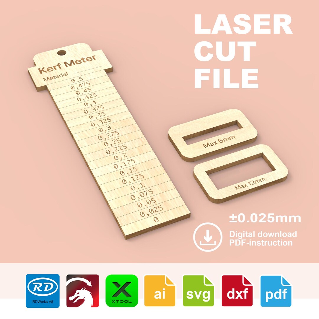Laser Kerf Calibration Toolkit: Precise Measurement for Lightburn ...