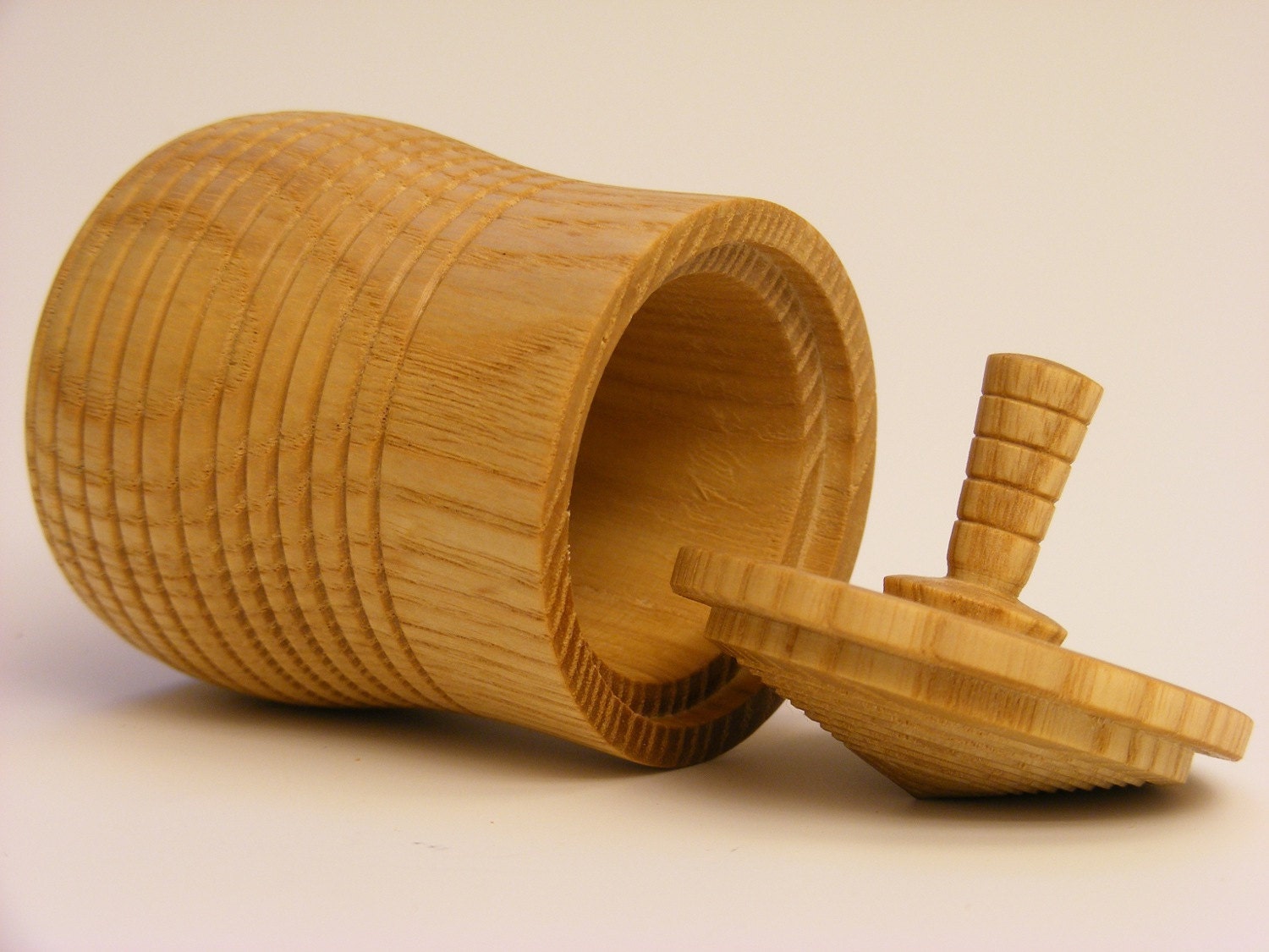 wooden spin top