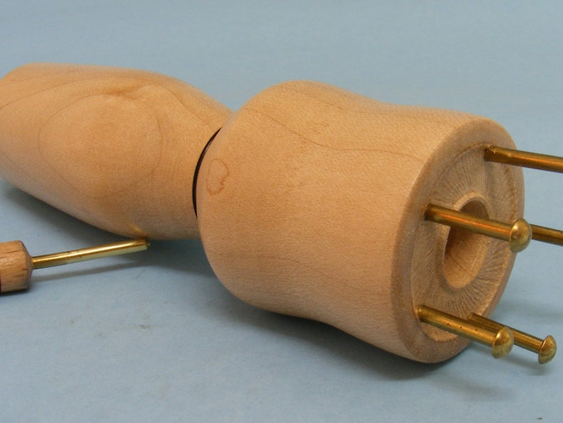 Wooden Tube Knitter Paracord Knitting Spool Knitting Nancy Etsy