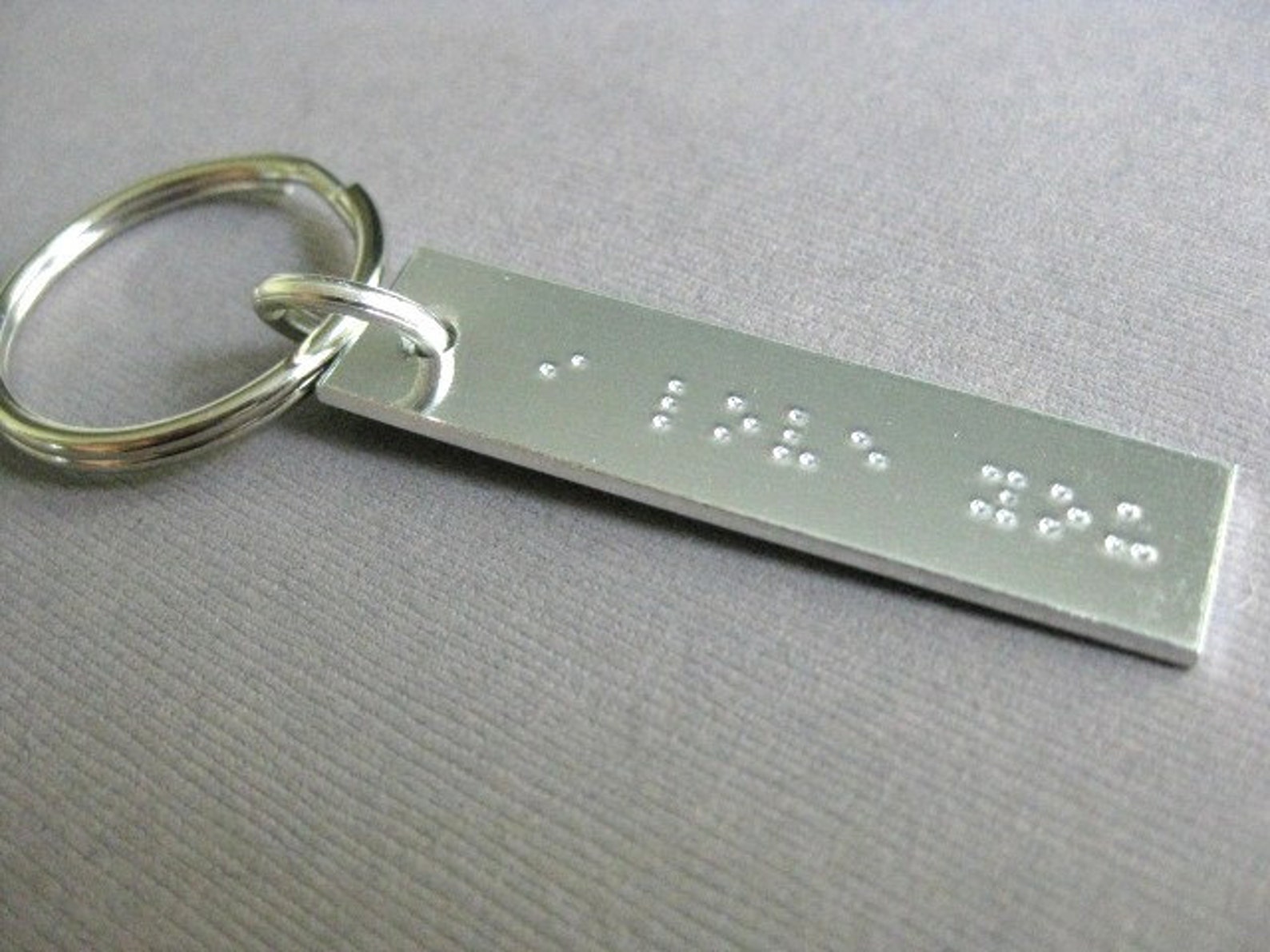Braille 'I LOVE YOU' Key Chain Gifts for Men & Women Etsy