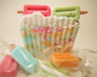Confetti Soap, shower favor, hostess gift, door prize, party favor. dessert soap, Spa Party