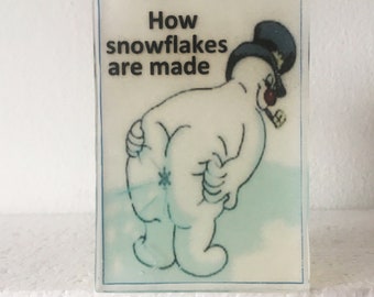 Snowman Soap