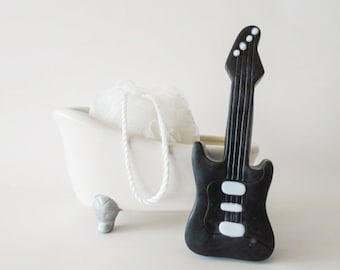 Guitar Soap, Novelty Gifts, Musical Instruments, Guitar Shapes, Acoustic Guitar, Spa Basket, Music Theme, Glycerin Soap, Music Teacher Gift