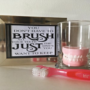 False Teeth Soap, dental hygienist, dental assistant, handmade soap, dental gifts, dentists gift, dentures, dental hygiene, ConversationSoap