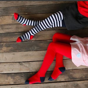 Collants En Tricot Torsadé Pour Filles/ Adolescentes - Pour L'école Ou Le Quotidien - Doux Et Extensibles - Taille 2025