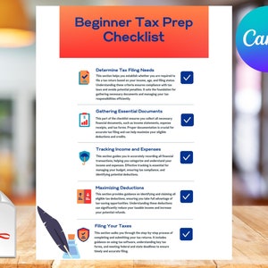 Complete Tax Checklist for Beginners | Easy Guide Tax Help