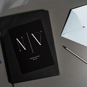 Editable Modern Minimal Wedding Entrance Sign