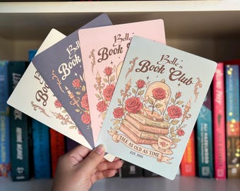 Belle-Inspired Kindle Insert, Belle's Book Club, Bookish Kindle Insert, Beauty & the Beast Inspired, Kindle Decor, Kindle Paperwhite
