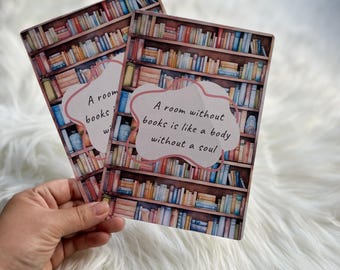 Kindle Insert, Book Lover Quote, Bookish Charm, Reading Accessory