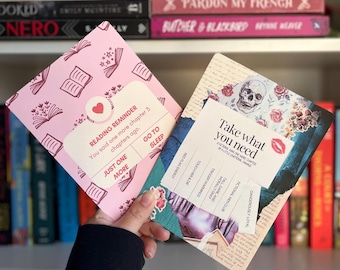 BookTok Kindle Insert Set, Reading Reminder, Romance Reader Gift
