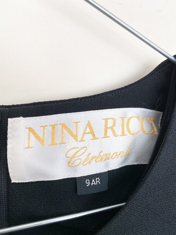 VTG Nina Ricci Ceremony One Piece Dress, Size JP9… - image 9