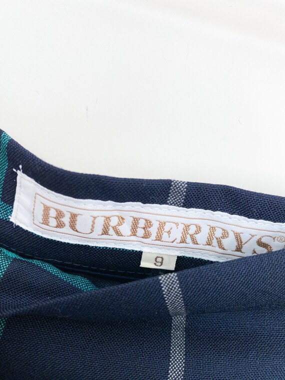 VTG Burberrys wool pleated skirt - image 6