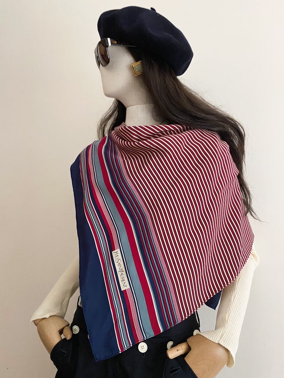 VTG Yves Saint Laurent silk scarf - image 5